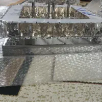 لوستر کریستال ۳ حلقه و۲ حلقه|لوستر و چراغ آویز|مشهد, زمرد|دیوار