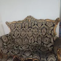مبل سلطنتی 7نفره با عسلی بزرگ و دو عسلی کوچک|مبلمان خانگی و میز عسلی|تهران, یافت آباد شمالی|دیوار