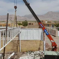 خدمات جرثقیل کفی ۳تن و ۵تن با سبد بالابر و جوشکار|خدمات حمل و نقل|رفسنجان, |دیوار