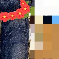 لباس مجلسی تمام سنگ اصل ترکیه بسیار شیک و زیبا