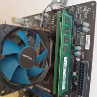 باندلH61 مادربرد+cpu+رم+خنک کننده|قطعات و لوازم جانبی رایانه|مبارکه, |دیوار