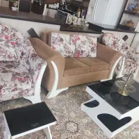 فروش فوری مبل راحتی|مبلمان خانگی و میز عسلی|برخوار, |دیوار