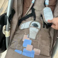 کالسکه برند گودبیبی نسکافه ای کاملا سالم نو|کالسکه و لوازم جانبی|کرمان, |دیوار