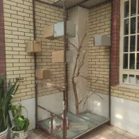 فروش قفس بزرگ مناسب پرنده با کفی گالوانیزه|لوازم جانبی حیوانات|جهرم, |دیوار