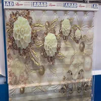 پرده زبرا اداری و منزل. تولید. اینه دکوراتیو