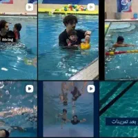مربی شنا کودک و نوزاد و بزرگسال