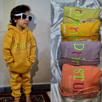 ست هودی شلوار بچگانه از پارچه‌ دورس