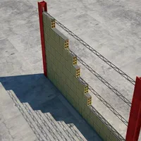 وال پست میلگردبستر ناودانی منقطع اکاسیو و وال مش|مصالح و تجهیزات ساختمان|قوچان, |دیوار