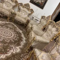 مبل سلطنتی|مبلمان خانگی و میز عسلی|ایذه, |دیوار