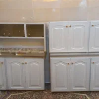 کابینت فلزی نو نو به همراه سینک و هود