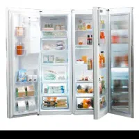 یخچال دیپونت ۳۶ فوت مدل مکس اکسپلور سیلور|یخچال و فریزر|قروه, |دیوار