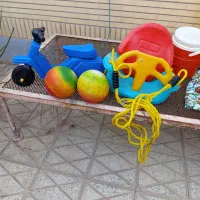 سلام موتورفروخته شده تاب ودوتاتوپ باهم|اسباببازی بچه|شاهینشهر, فردوسی|دیوار