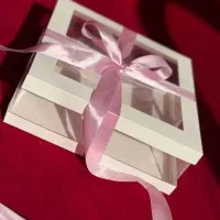 جعبه مناسب شیرینی پک دفاع کیک باکس هدیه