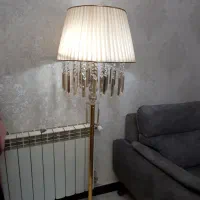کنار سالنی ایستاده