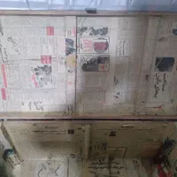 صندقچه قدیمی سالم|کلکسیون اشیاء عتیقه|رباط‌کریم, رباط‌کریم|دیوار