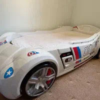 تخت خواب نوجوان پسرانه طرح ماشین