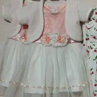 لباس دخترانه دوقلو