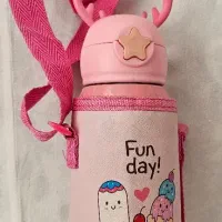 فلاسک استیل نوزادی کاوردار (گوزنی)