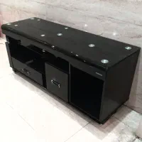 میز تلویزیون شیشه ای نو