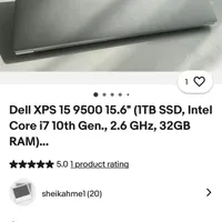 Dell XPS 15 i7 10750h|رایانه همراه|مشهد, رضاشهر|دیوار