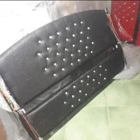 تخت خواب دونفره نقد و اقساط چوبی فلزی|تخت و سرویس خواب|یزد, |دیوار