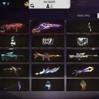 اکانت فریفایر فول ست و گان|کنسول، بازی ویدئویی و آنلاین|کرمانشاه, |دیوار