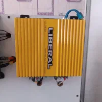 آمپلی قوی لیبرال ۱۸۰۰ دوکانال مجهز به فن خنک کننده