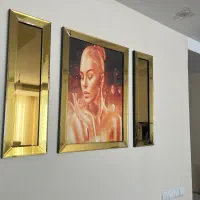 تابلو سه تیکه آینه ایی