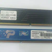 ۲ عدد رم ۲ گیگ ddr3 ویک cpu دوهسته ای اینتل