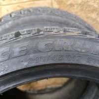 لاستیک 215/45/17 یخ شکن خارجی|قطعات یدکی و لوازم جانبی|مشهد, خین عرب|دیوار