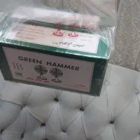 چای مارک چکش سبزکارتنی ۱۷۰هزار وزن هرکارتن۶۵۰گرم