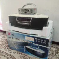 رادیو ضبط دوی دی ویدو‌ سی دی الجی نو‌ داخل جعبه