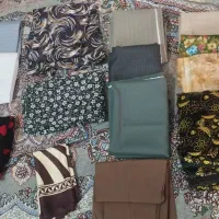 تعدادی پارچه نو 12تا پارچه ویک شلوار  دو  و650