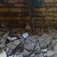 تخریب کاری کاشی، سرامیک، خاک برداری