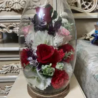 گل های شیشه ای