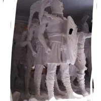 مجسمه گچی پیاده نظام زیبا