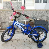 دوچرخه ۱۶ با پایه کمکی آماده سواری