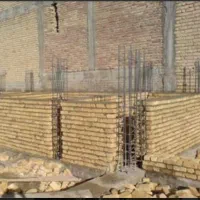 اسکلت-دوطبقه-درب-حیاط-شهرک-سعدی