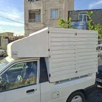 باربند مسقف فلزی پراید وانت