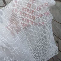 پرده تور  عرض  پنجره سه متر