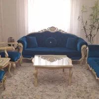 مبلمان ۷ نفره به همراه ۴ صندلی میزبان