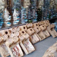 منقل سفالی (گِلی) مجلل|اجاق گاز و لوازم برقی پخت‌وپز|قم, کوه سفید|دیوار