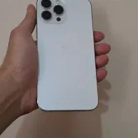 آیفون ۱۳ پرومکس سفیدzaa پلمب باطری ۹۳ فابریکی