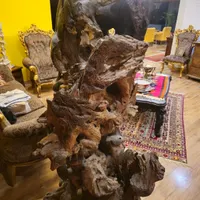 1.  مجسمه چوبی هندی دست‌ساز ..چوب مرغوب جنگلی|مجسمه، تندیس، ماکت|شیراز, قصرالدشت|دیوار