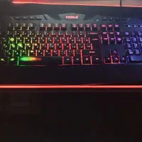 کیبورد گیمینگ هیسکا rgb|قطعات و لوازم جانبی رایانه|اسلام آباد, |دیوار