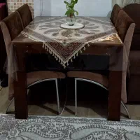 میز نهار خوری چهار نفره چوب