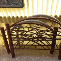 دو عدد تخت یکنفره فلزی