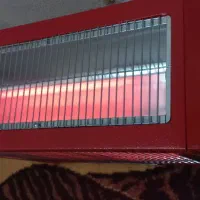 بخاری برقی فن دار پویان خزر ۵ شعله|بخاری، هیتر، شومینه|باسمنج, |دیوار