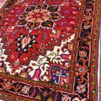 (نقدواقساط) یکتخته قالیچه  ۳متری نو هریس تاجری