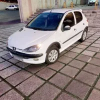 پژو 206تیپ2مدل 84عروسک شهرستان میبرم اقساط15
